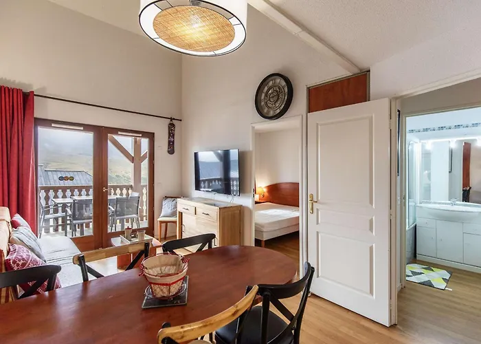 Duplex Cosy 7 Pers. Avec Piscine, Parking, A 400m Des Pistes - - Fr-1-404-248 * ラ・モンジー